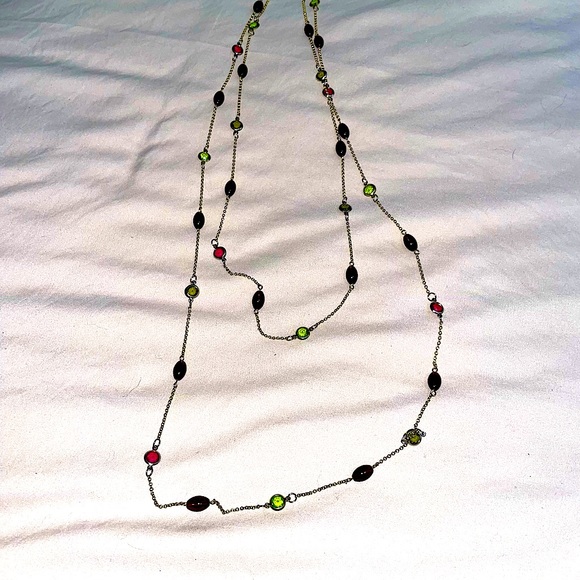 Jewelry - Multi colored layer necklace.